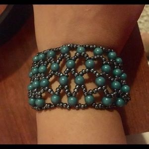 Beautiful Beaded Bracelet - Green